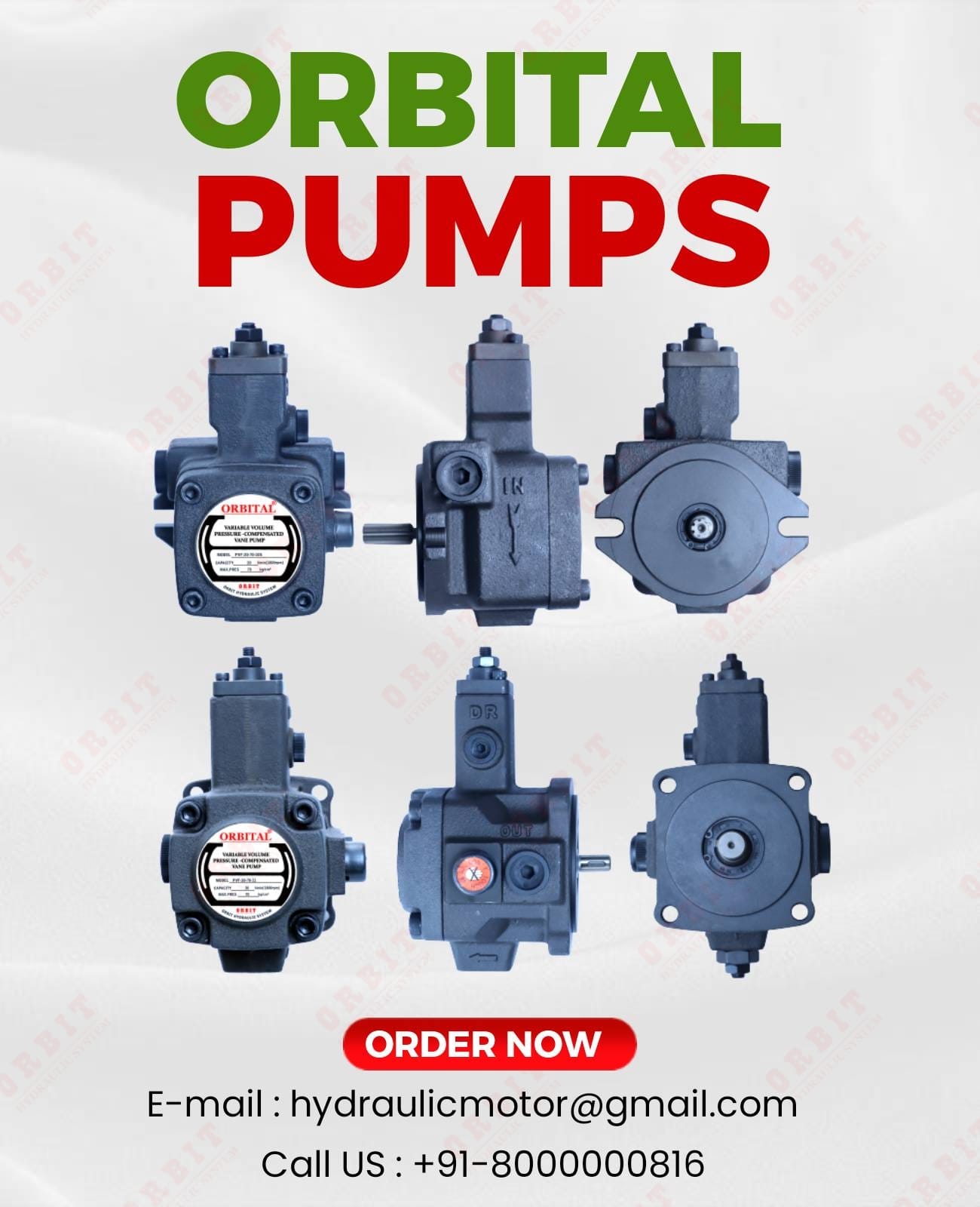 PVV-125 Parker Hydraulic Variable Vane Pump